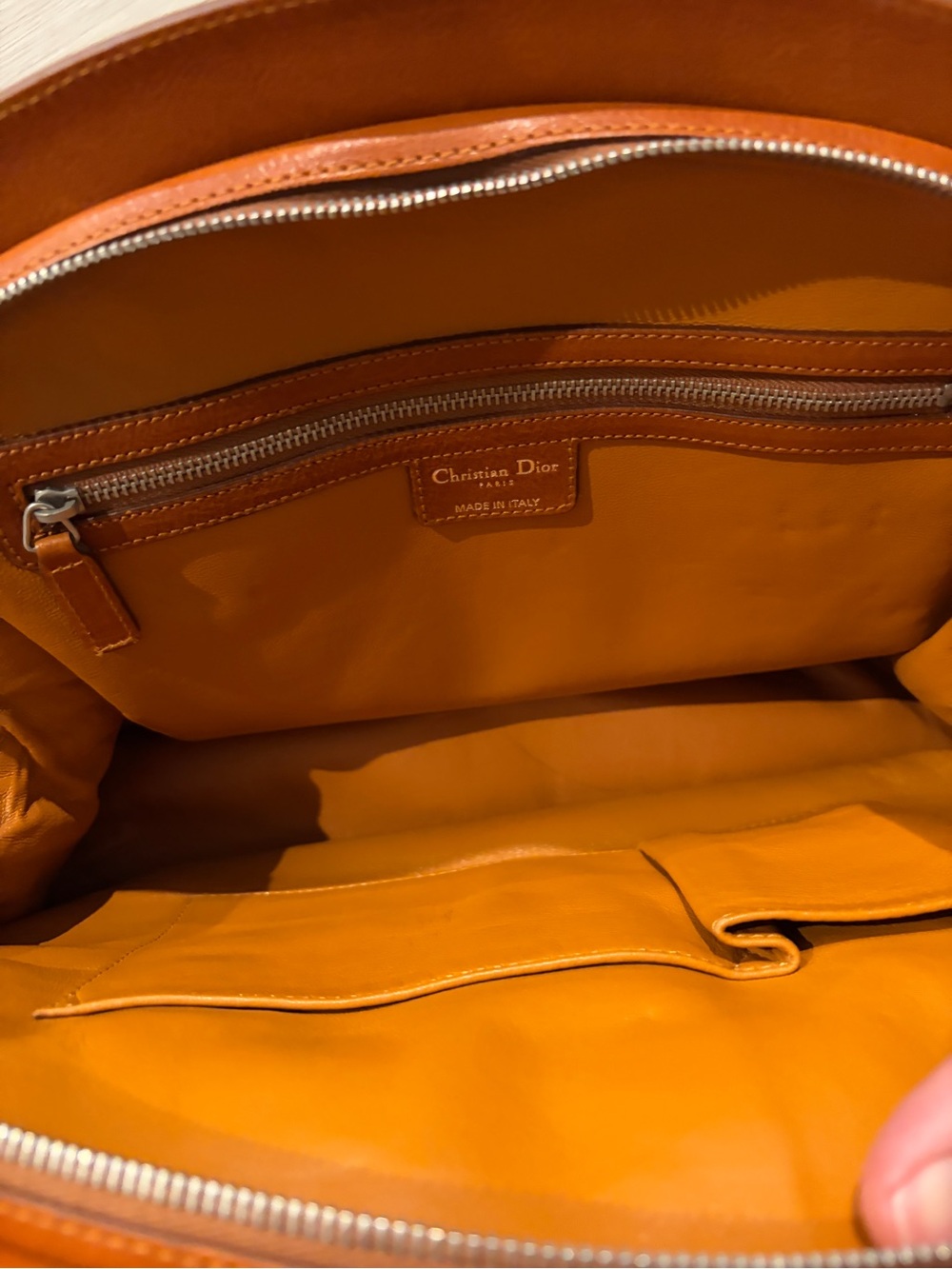 Christian Dior Logo My Dior Large Bag with Double Pockets - Picture 11 of 16